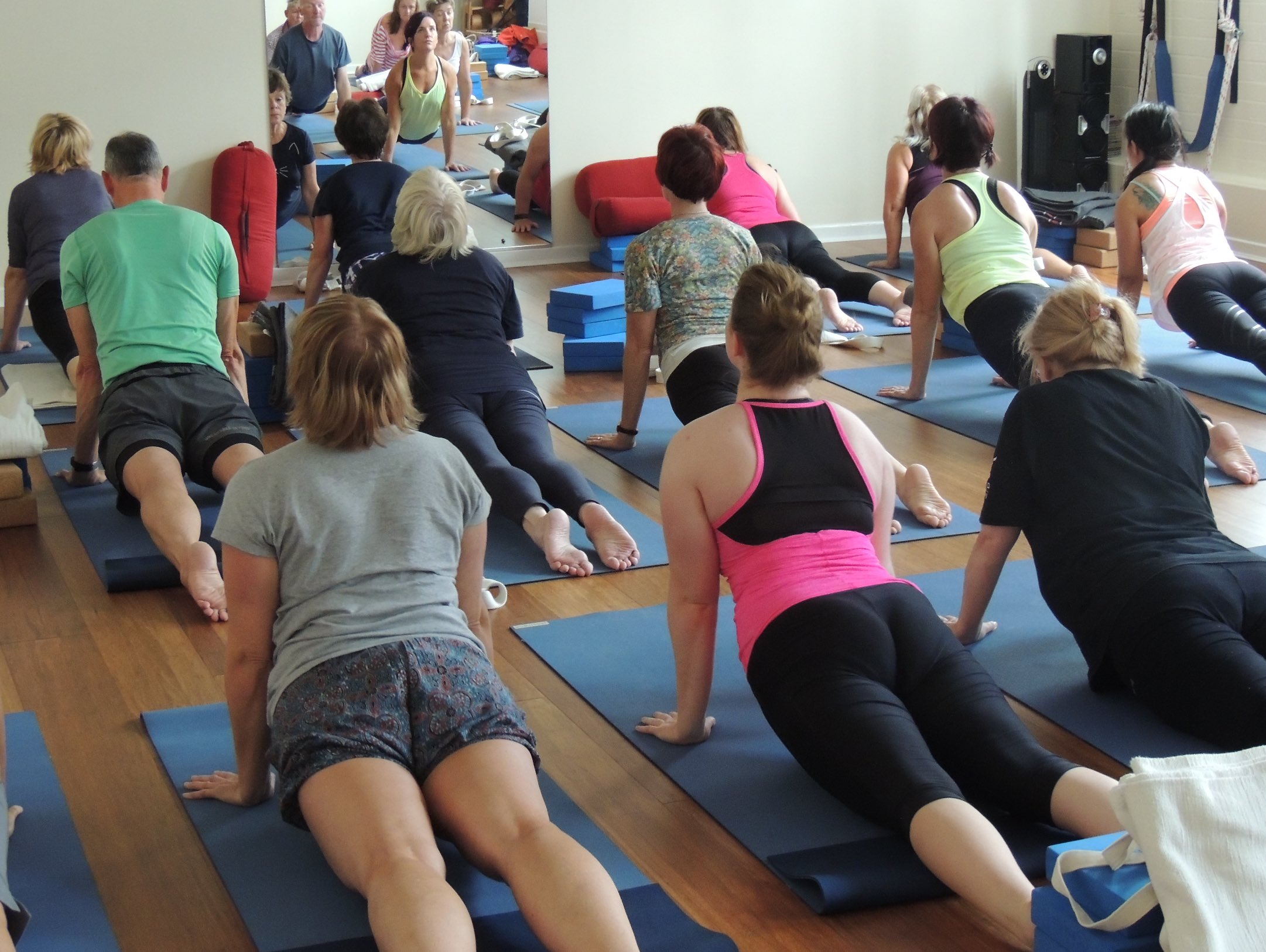 Participants Workshop Congleton Iyengar Yoga Centre